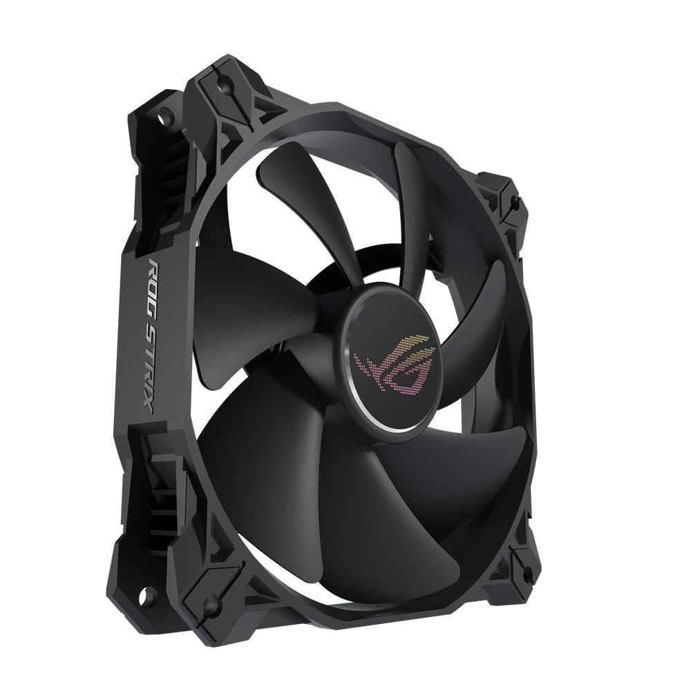 ASUS ROG Strix XF120 4-Pin-PWM-Lüfter Schwarz 120 mm leise Kühlleistung von 22,5dB