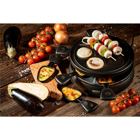Camry CR 6606 Raclette Tischgrill, Schwarz