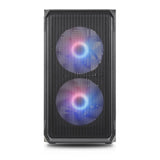Silentware Air 10 Black – Kompaktes mATX PC-Gehäuse mit Mesh-Front & Glas-Seitenfenster