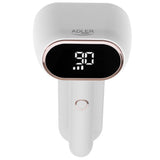 Adler AD 9622 Fusselentferner mit LCD Display elektrisch aufladbar Weiß Gold