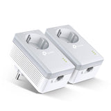 TP-Link TL-PA4010PKIT AV600-Powerline-Adapter KIT mit Steckdose 2er Set Plug-and-Play l refurbished