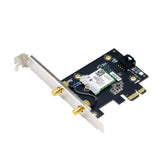 ASUS PCE‑BE6500 WiFi 7 PCI‑E Adapter mit 6 GHz, 4096‑QAM und Bluetooth 5.4