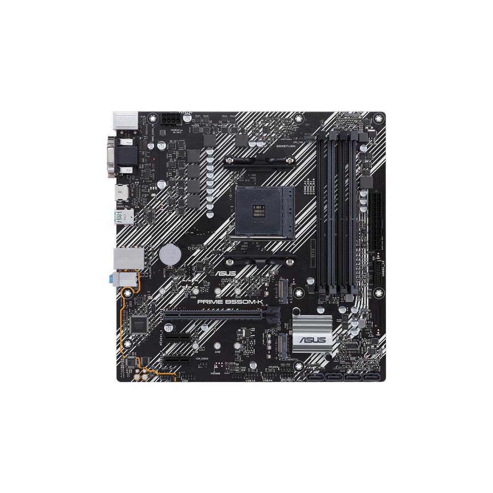 ASUS Prime B550M-K Gaming Mainboard Sockel AM4 micro ATX Ryzen PCIe 4.0 M.2 SATA USB