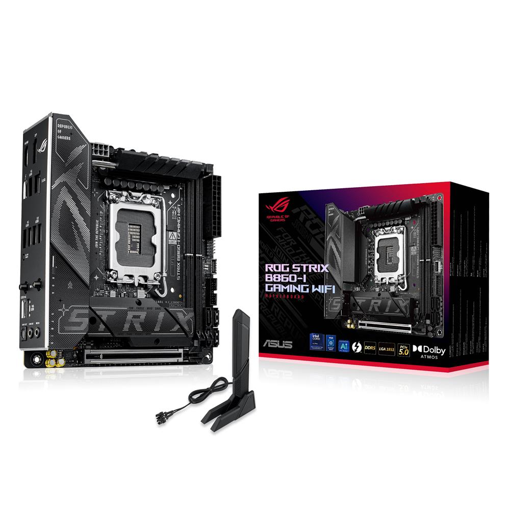 ASUS ROG STRIX B860-I GAMING WIFI Mainboard LGA 1851 Mini-ITX DDR5 PCIe 5.0 WiFi 7