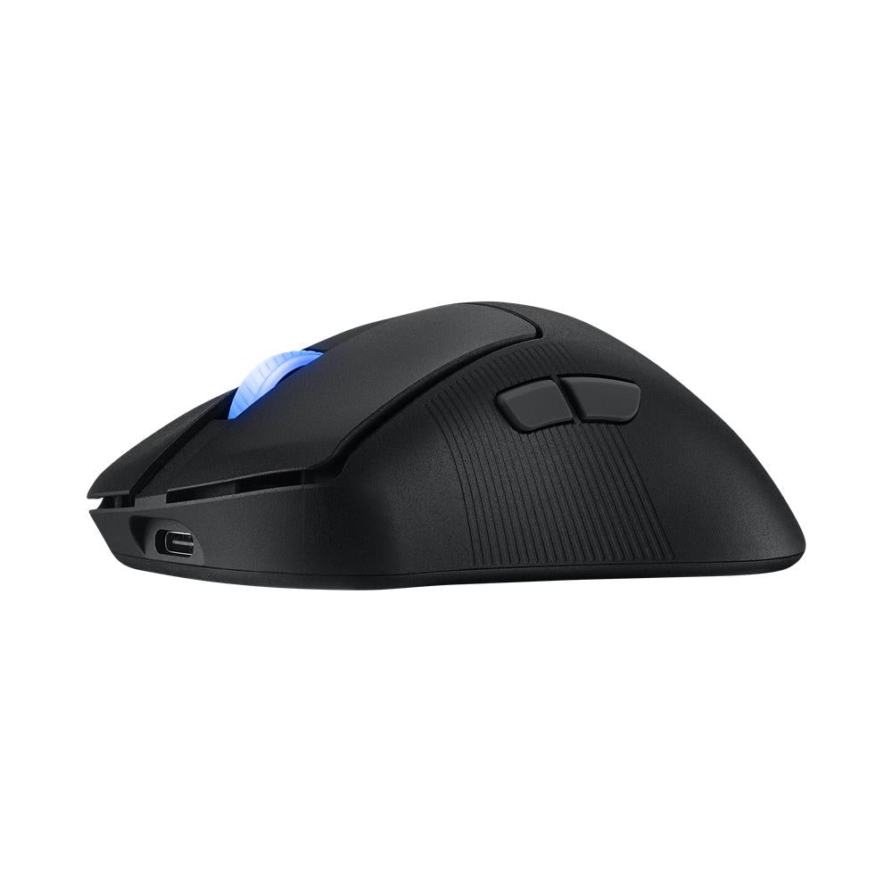 ASUS ROG Keris II Ace Wireless AimPoint Black Gaming Maus, 42.000 dpi, USB, Bluetooth, 2,4-GHz-HF