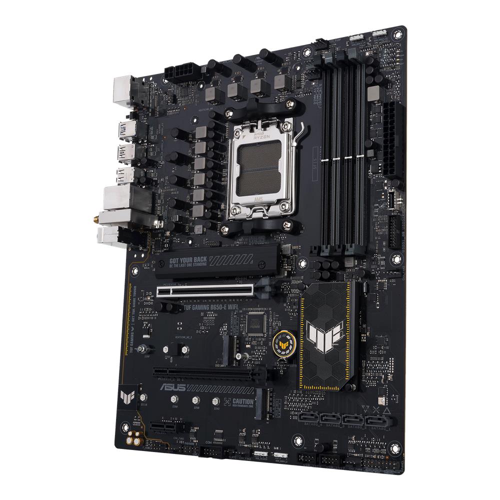 ASUS TUF Gaming B650-E WIFI Mainboard Sockel AMD AM5 (Ryzen 7000, ATX, PCIe 5.0, DDR5, WIFI 6E)