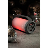 Adler AD 1169 tragbarer Bluetooth-Lautsprecher Grau 1200mAH RGB-LED-Beleuchtung Micro-SD