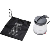 Adler AD 1279 Reisewasserkocher, faltbar, 0,6 Liter, 750 Watt, für Camping