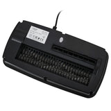 Adler AD 1037 Aktenvernichter P-4, Dokumentenschredder für Büro und Homeoffice, 6 Blatt A4, 13 L Behälter, Kreditkarten, CD/DVD, Rücklauf, Schwarz Silber