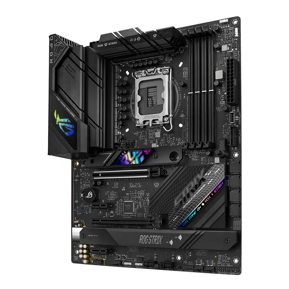 ASUS ROG STRIX B760-F GAMING WIFI Mainboard Sockel Intel LGA 1700 ATX DDR5 PCIe 5.0 PCIe 4.0 M.2