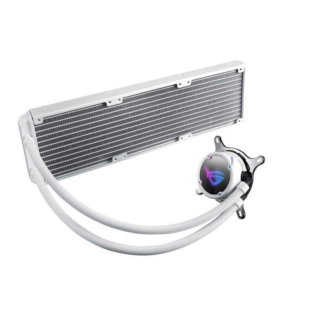 ASUS ROG Strix LC 360 RGB White Edition All-in-One Wasserkühlung RGB-Radiatorlüfter 3x 120 mm