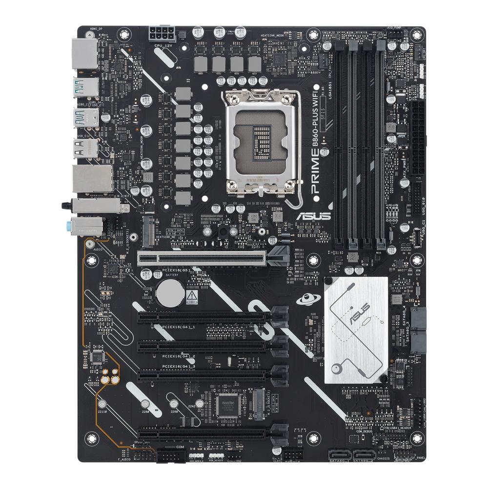 ASUS PRIME B860-PLUS WIFI Gaming Mainboard LGA 1851 ATX DDR5 PCIe 5.0 WiFi 6E