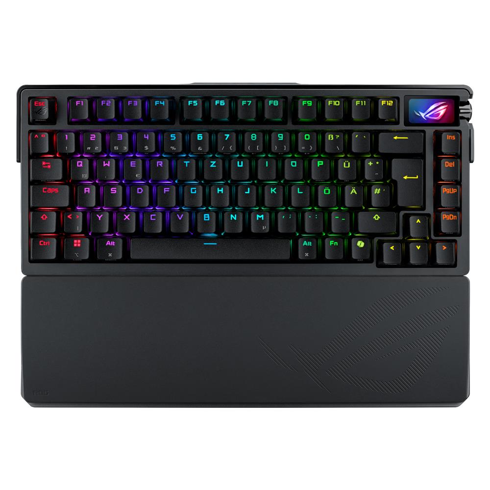 ASUS ROG Azoth Extreme 75% Gaming Tastatur QWERTZ OLED Wireless RGB