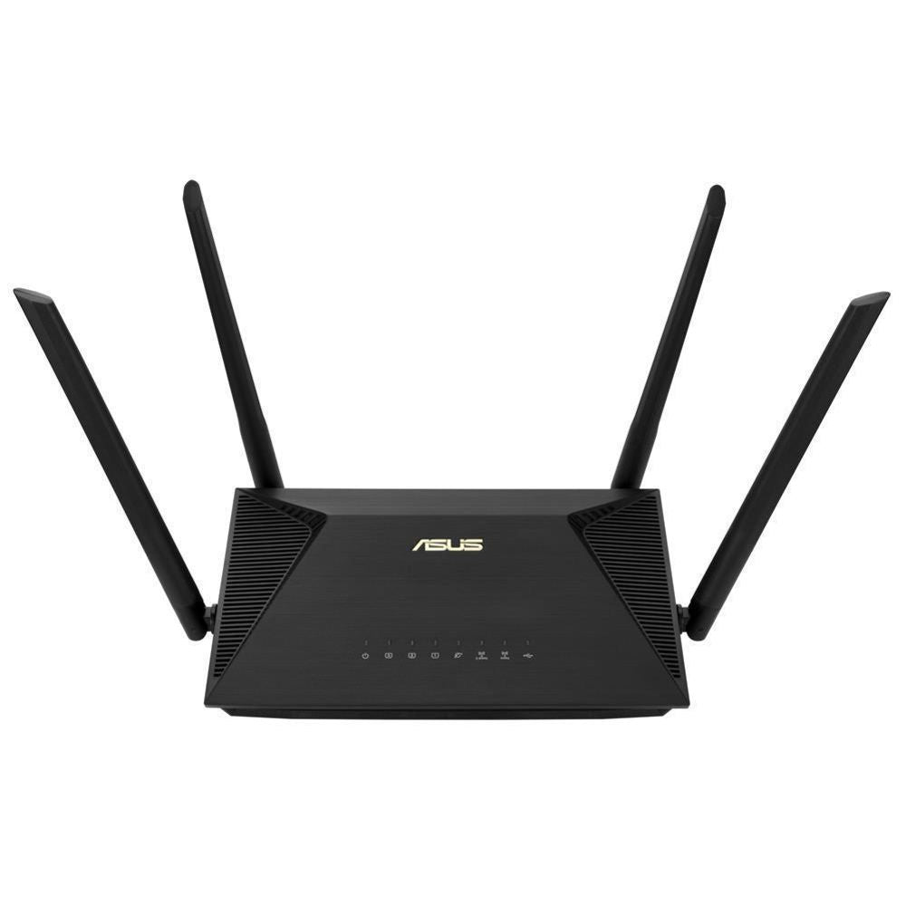 ASUS RT-AX53U AX1800 AiMesh Dual-Band WLAN Router WiFi 6 MU-MIMO und OFDMA-Technologie AiProtection und Kindersicherung 4 Gigabit-Ports