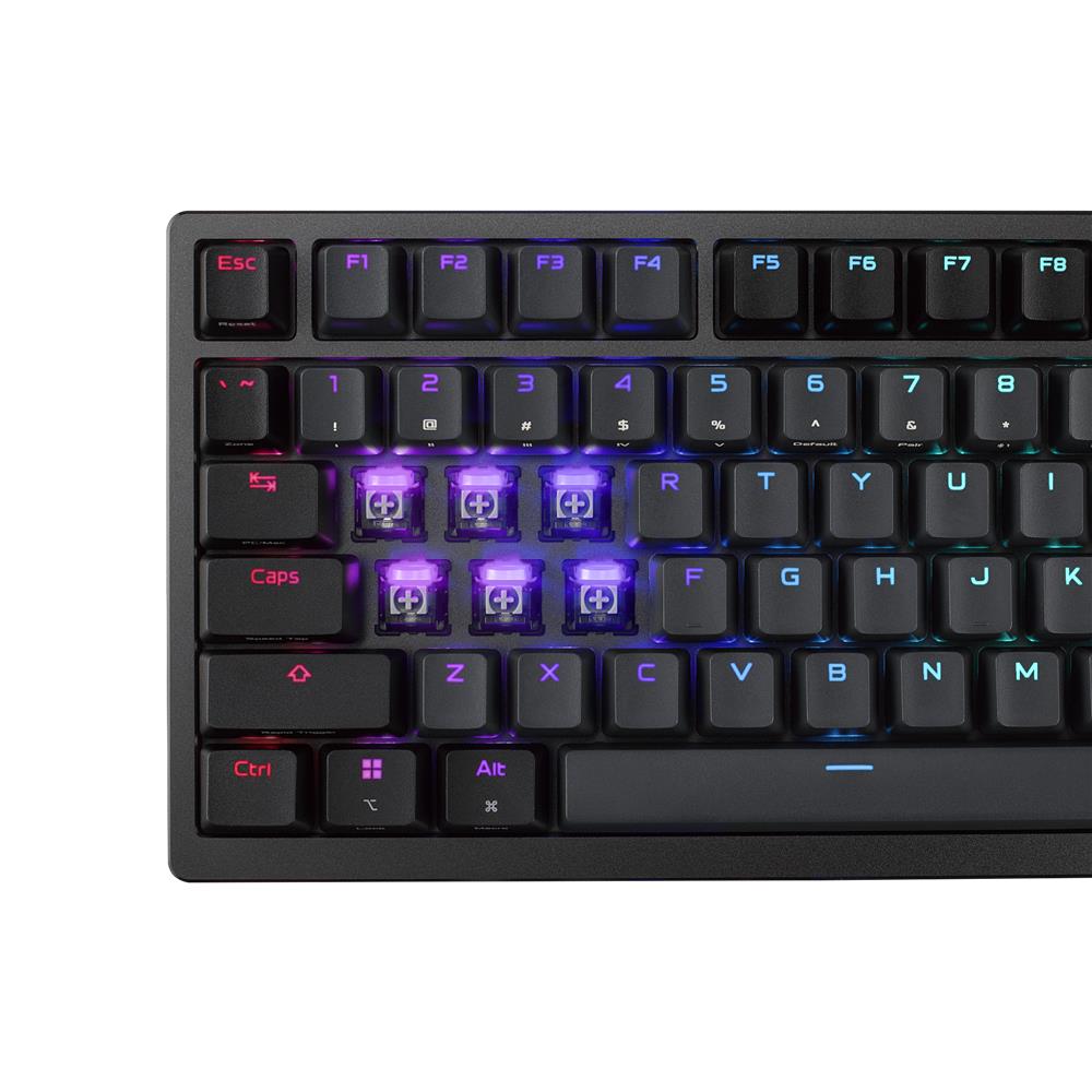 ASUS ROG Azoth 96 HE Gaming Tastatur QWERTZ 96% Magnetic Switch OLED