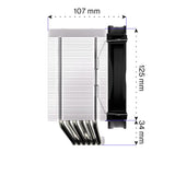 ENDORFY Fortis 5 ARGB CPU-Kühler, Beleuchtet, inklusive Wärmeleitpaste | EY3A010