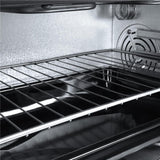 Adler AD 6023 Mini Backofen 26 L mit Umluft Timer und Backblech Schwarz
