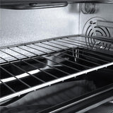 Adler AD 6023 Elektrischer Mini Backofen 26l Umluft Timer Backblech schwarz