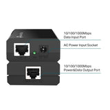 TP-Link POE150S PoE Injector Gigabit IEEE 802.3af Adapter Plug and Pla