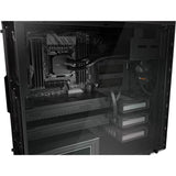 be quiet! Pure Base 600 Window Black Gehäuse Schwarz gedämmt 2 vorinstallierte Pure Wings 2 Lüfter mit Seitenfenster