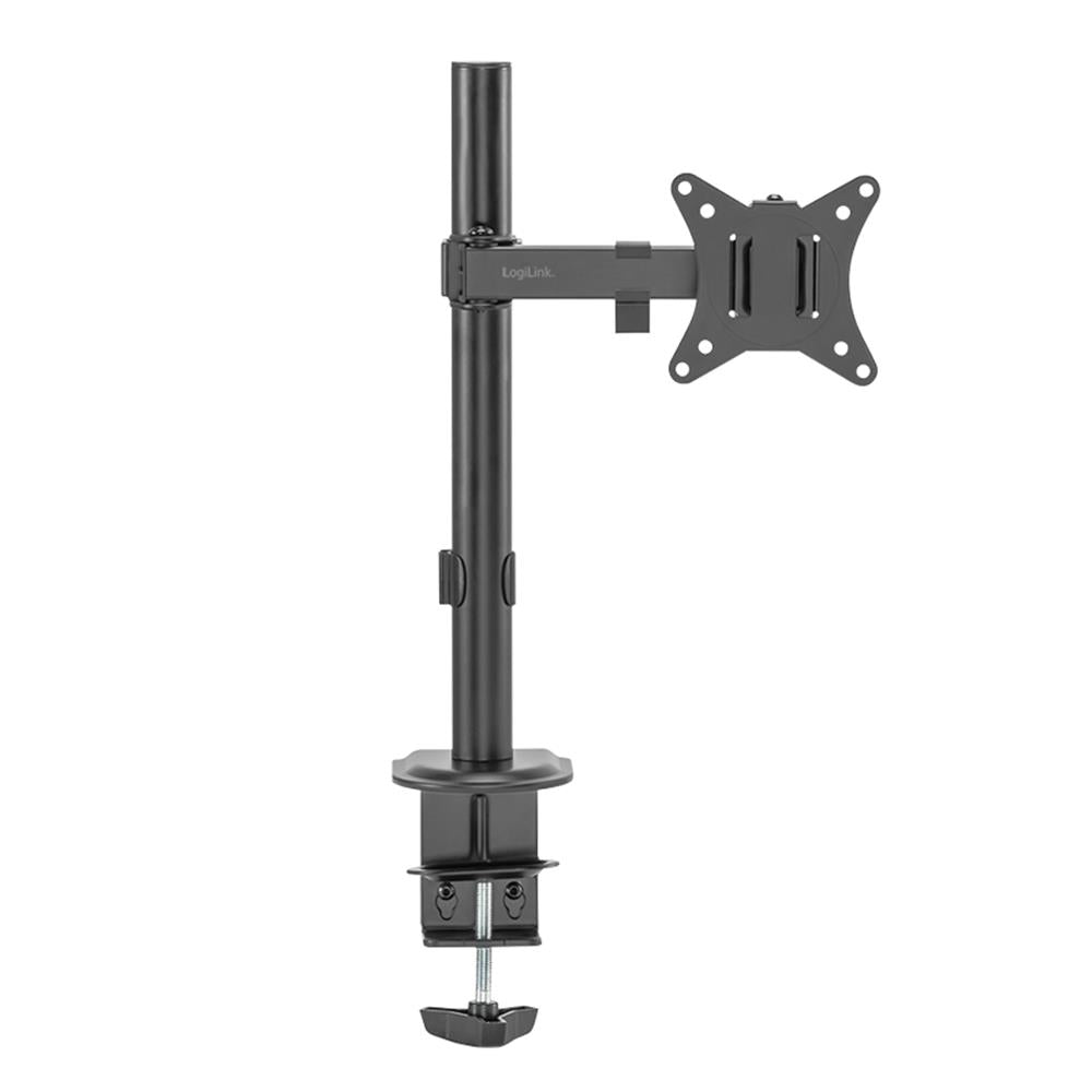 LogiLink Monitorhalterung 17–32", Armlänge 200 mm, Tischmontage, Schwarz