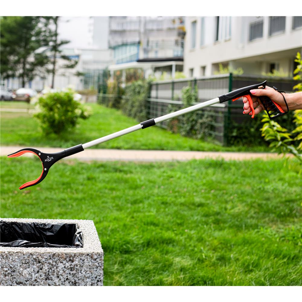 Adler AD 6804 Handgreifer klappbar drehbar orange-schwarz-silber