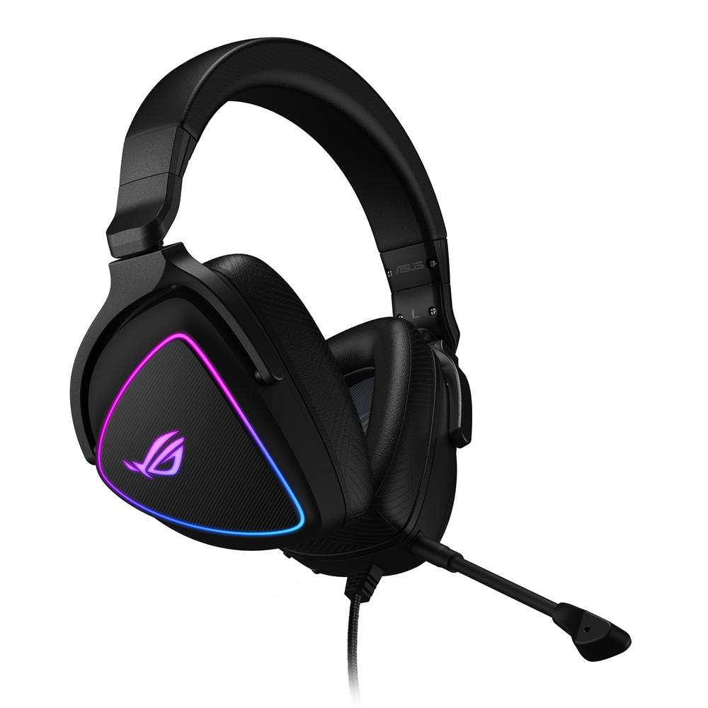 ASUS ROG Delta S USB-C Gaming Headset Lightweight Hi-Res Audio Noise-Canceling RGB Beleuchtung