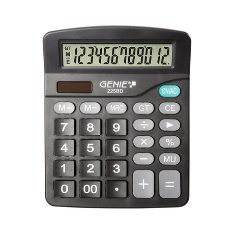 GENIE Taschenrechner 105 ECO Solar Bürorechner umweltfreundlich