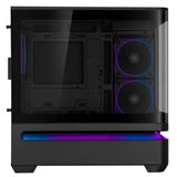 ASUS Prime AP202 ARGB mATX PC Gehäuse mit Panorama Glas GPU bis 420 mm
