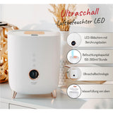 Adler AD 7972 Ultraschall Luftbefeuchter elektrisch Humidifier ultra leise weiß