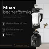 Camry CR 4089 Standmixer 1,7L Glasbehälter – 2000W Power & Titanium-Klingen