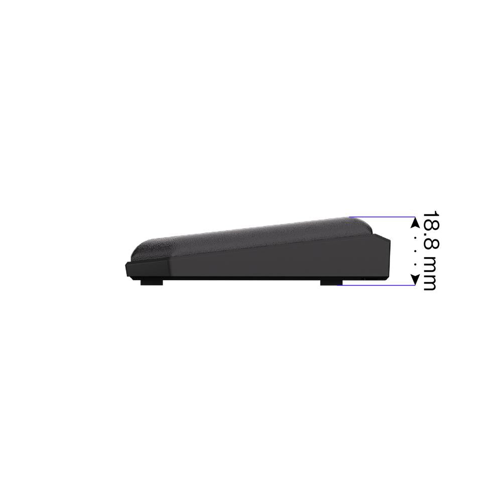 ENDORFY Thock Palm Rest, schwarze Handballenauflage, Magnetische Befestigung