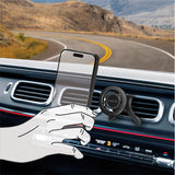 LogiLink Magnetischer 3 Punkt Smartphone Halter für Kfz Lüftung
