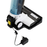 Adler AD 7077 Nass-Trockensauger 2-in-1 kabellos, Akku Hartbodenreiniger mit Saug- und Wischfunktion, HEPA 13, Selbstreinigung, LED Display, 27 Min Laufzeit, Weiß-Schwarz