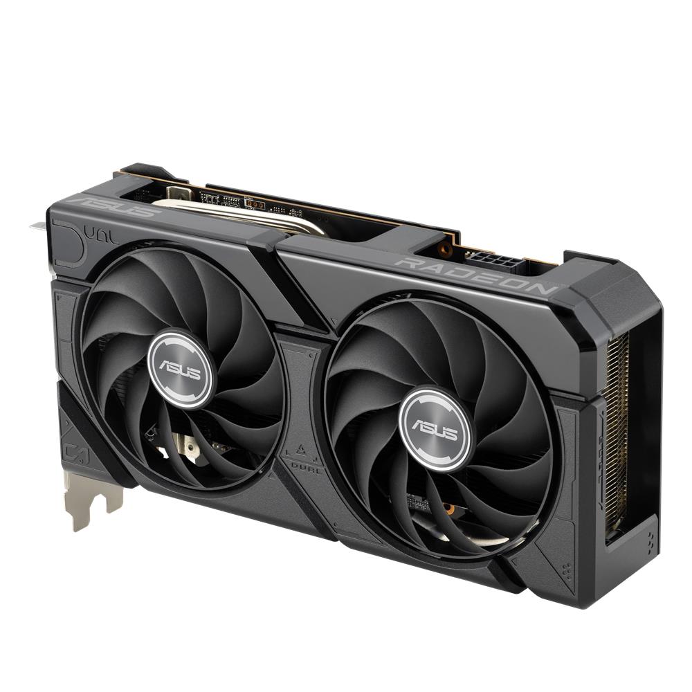 ASUS Dual Radeon RX 7600 EVO OC 8GB GDDR6 Gaming Grafikkarte PCIe 4.0
