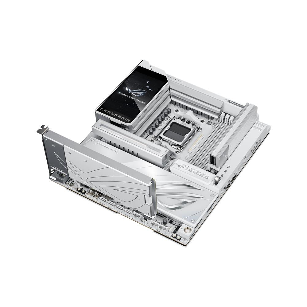 ASUS ROG CROSSHAIR X870E GLACIAL Mainboard AM5 E-ATX DDR5 PCIe 5.0 WiFi 7