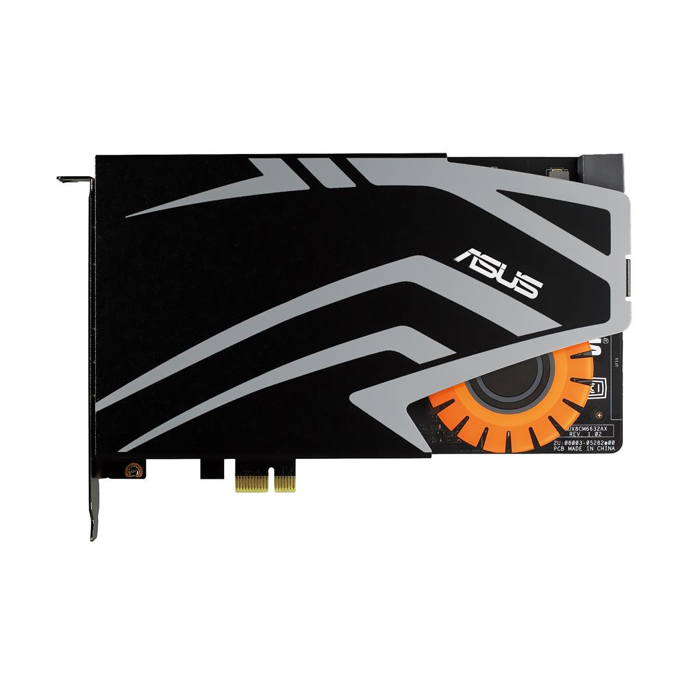 ASUS Strix Raid Pro interne Gaming Soundkarte PCI-Express, Kopfhörerverstärker 116db SNR Audio-Box