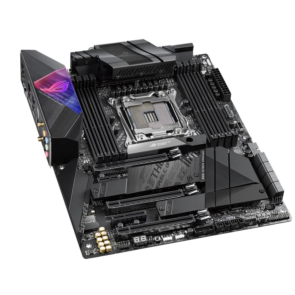 ASUS ROG Strix X299-E Gaming II Intel X299 ATX LGA 2066 Mainboard für Intel Core X-Series Wi-Fi 6 AX