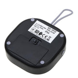 Adler AD 1912 Wasserdichtes Universalradio Batteriebetrieben Radiowecker Snooze Funktion schwarz