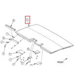 Nilfisk Original 56509404 Cover Engine Rear Heckmotorabdeckung