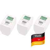 Olympia HT 430‑22 Heizkörperthermostat – Energiespar-Thermostat programmierbar (3er Set)