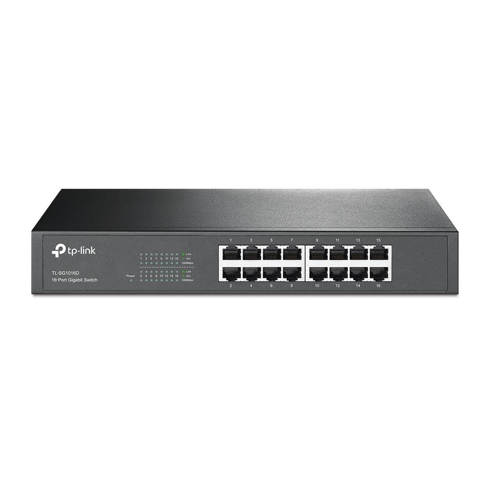 TP-Link TL-SG1016D 16-Port-Gigabit-Switch