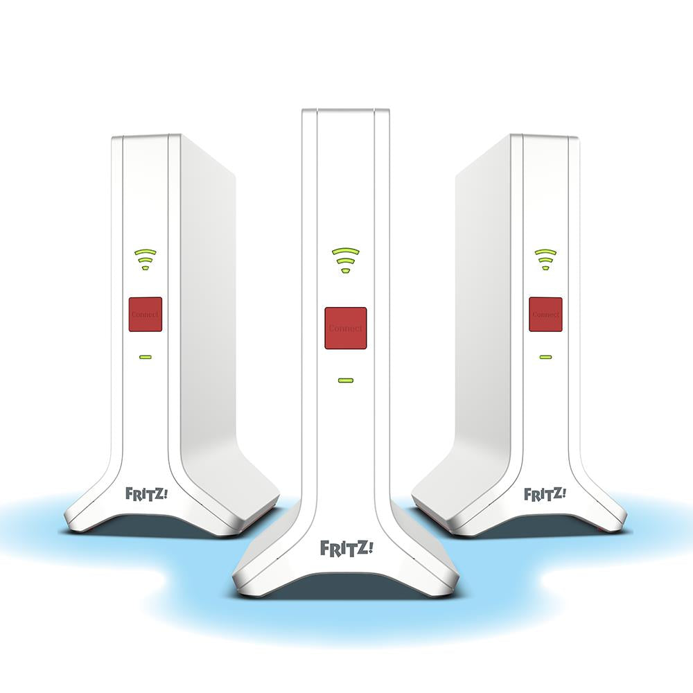 FRITZ!Mesh Set 4200 – 3er-Set für flächendeckendes WLAN mit Wi-Fi 6 & Mesh