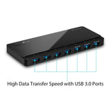 TP-Link UH700 USB 3.0 Hub 7 Port High Speed 5Gbit Desktop