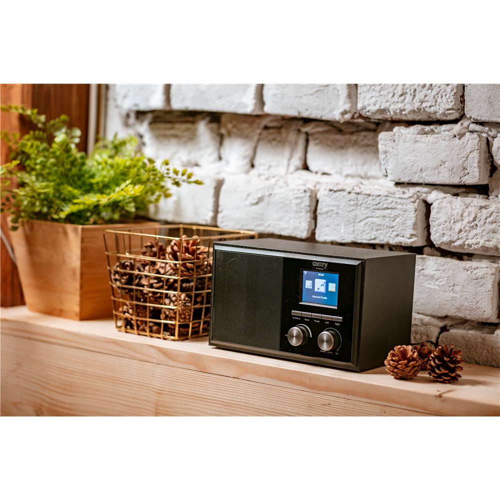 Camry CR1180 DAB Internetradio Digitalradio Küchenradio Wi-Fi AUX Wettervorhersage Alarm Farbdisplay
