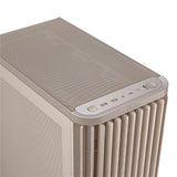 ASUS ProArt PA401 Wood Edition Beige ATX PC Gehäuse mit Mesh Panel und 160 mm Lüftern