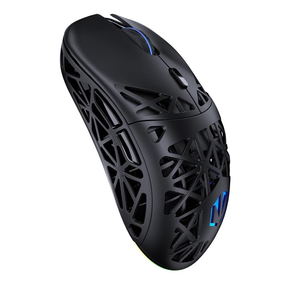 ENDORFY LIV Wireless, Gaming Maus, kabellos, Ultraleicht (69 g), Schwarz, 12.000 DPI, ARGB