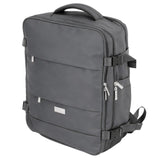 Camry CR 6880dg Reiserucksack 24 Liter, Handgepäck Rucksack mit Laptopfach bis 17 Zoll, Schuhfach, Nassfach, RFID-Fach, Business, Sport und Reisen, dunkel grau