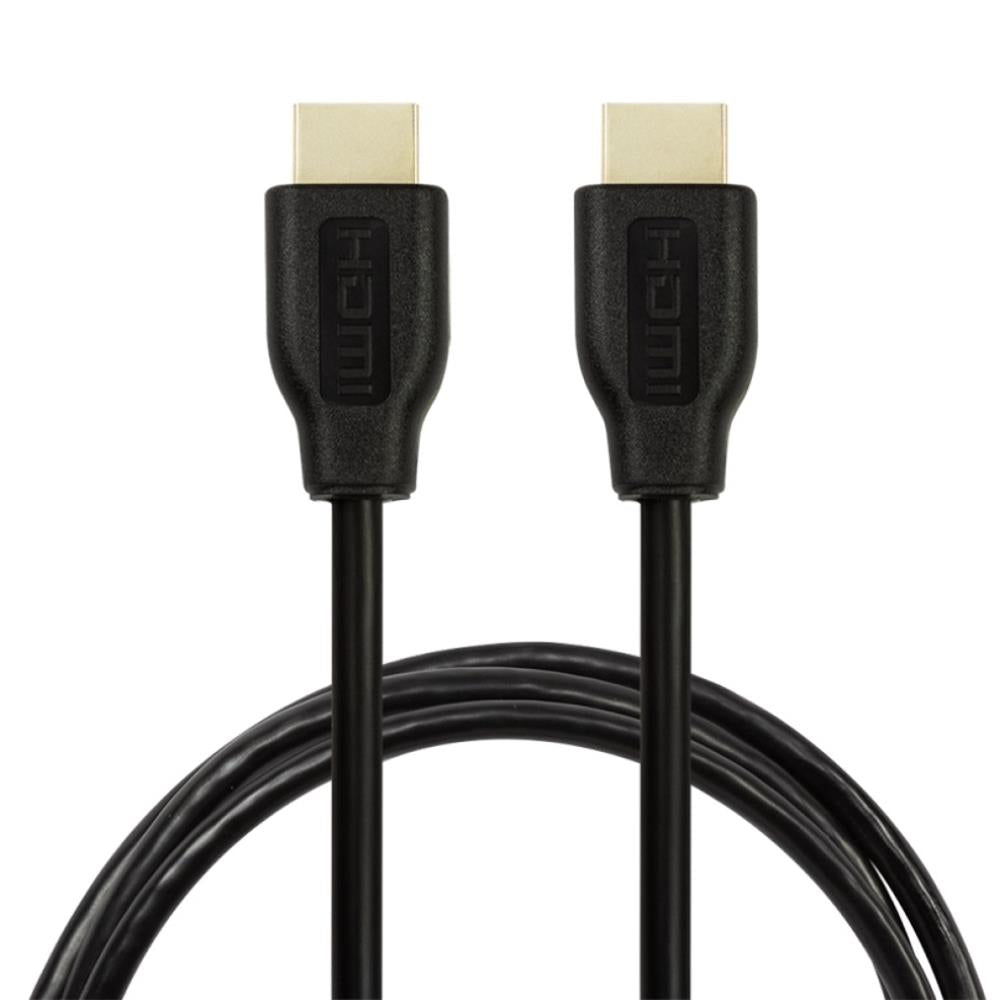 LogiLink HDMI-Kabel, Stecker zu Stecker, 4K/30 Hz, 1m, Schwarz