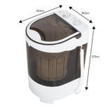 Adler AD 8056 Mini- Campingwaschmaschine mit Schleuder